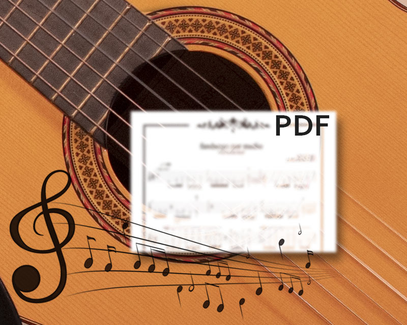 Tablatura - Fandango por medio Paco de Lucia